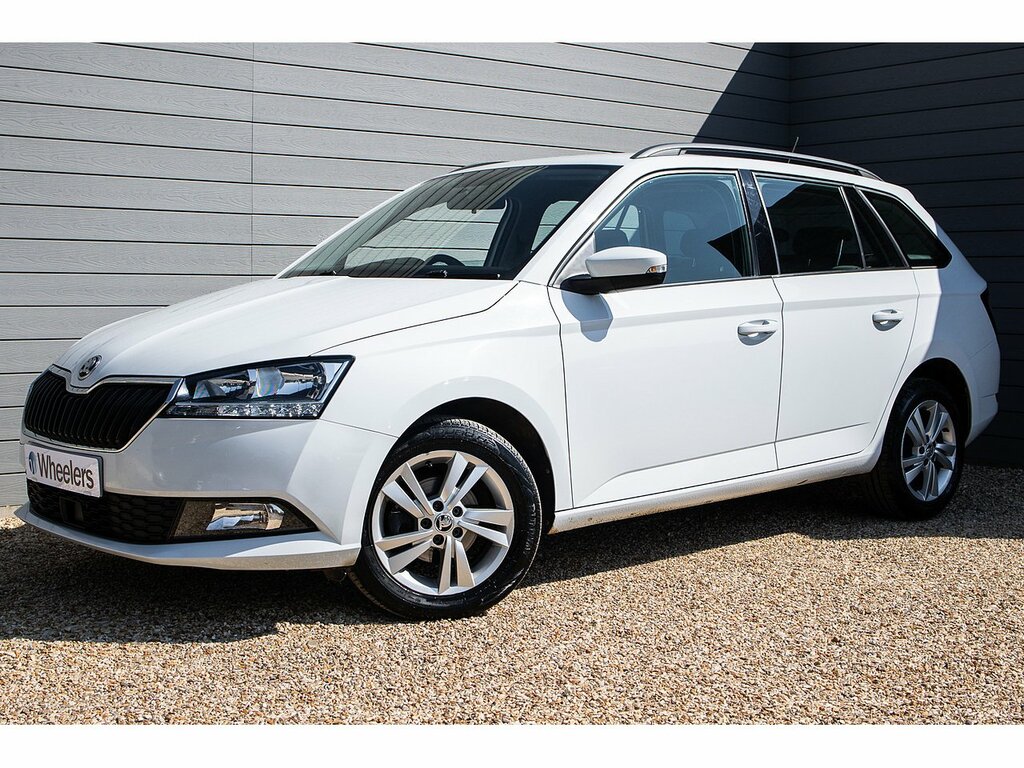 Skoda Fabia Tsi Se White