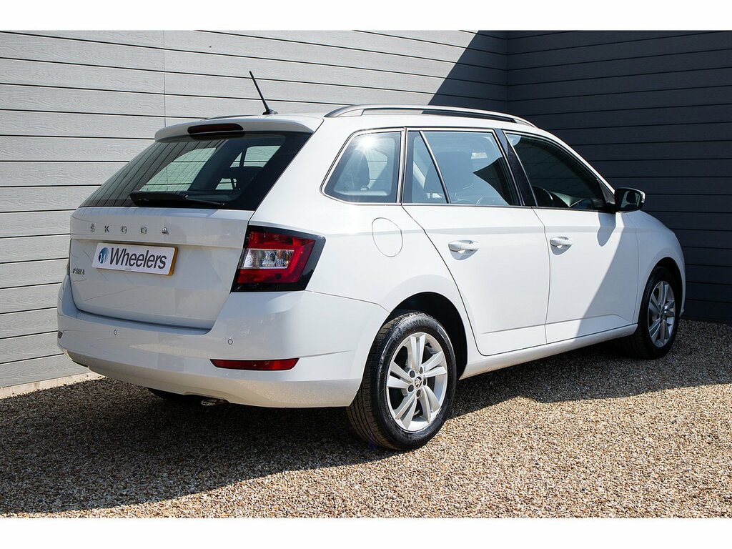 Skoda Fabia Tsi Se White #3