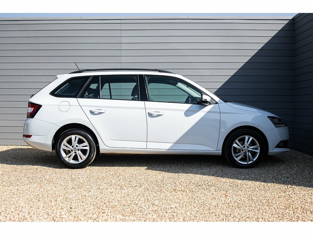 Skoda Fabia Tsi Se White #6