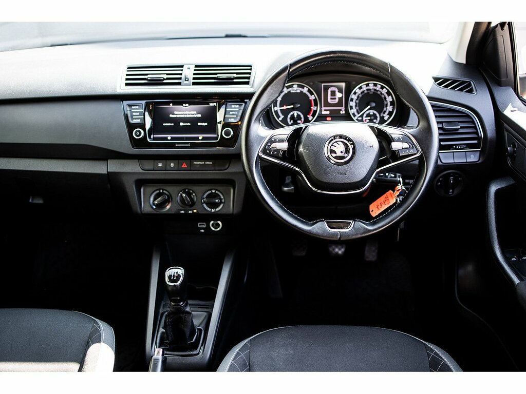 Skoda Fabia Tsi Se White #2