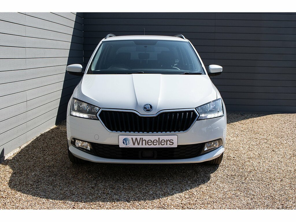 Skoda Fabia Tsi Se White #4