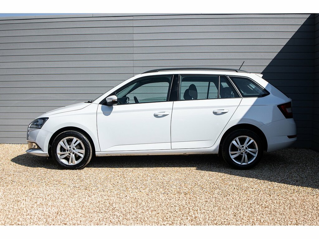 Skoda Fabia Tsi Se White #5
