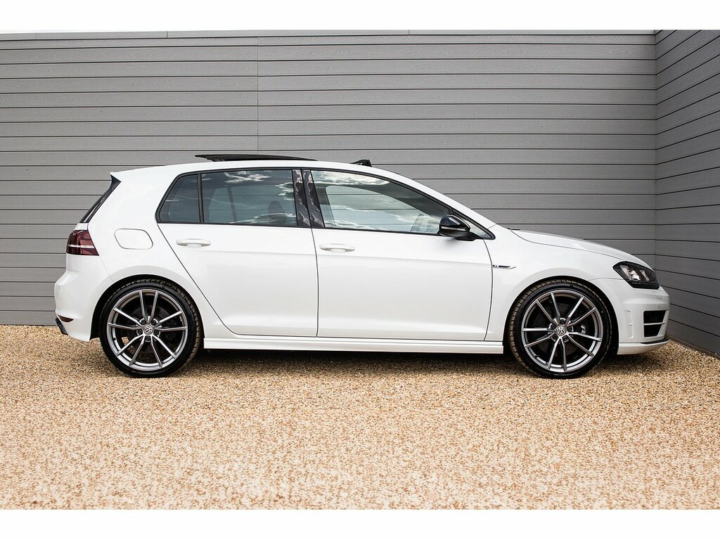 Volkswagen Golf Tsi Bluemotion Tech R White #6