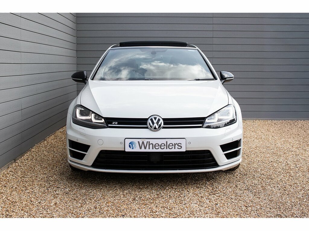 Volkswagen Golf Tsi Bluemotion Tech R White #4