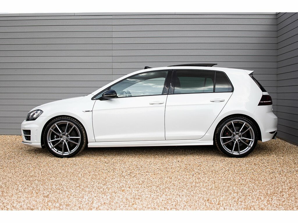 Volkswagen Golf Tsi Bluemotion Tech R White #5