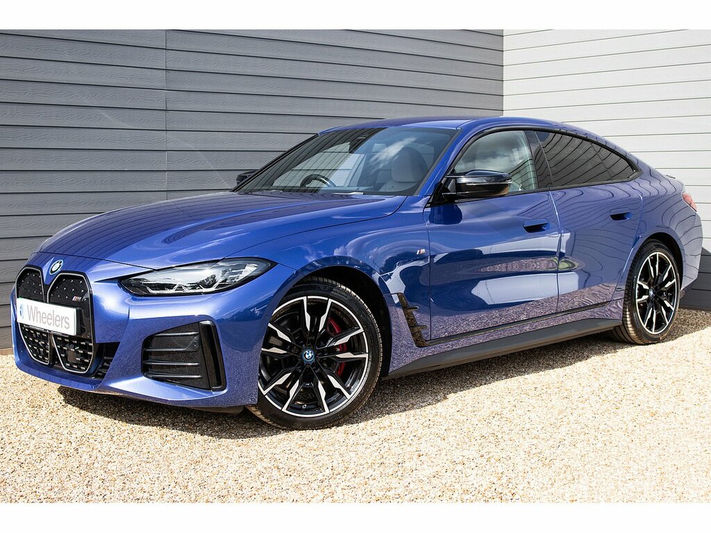 BMW i4 M50 Blue