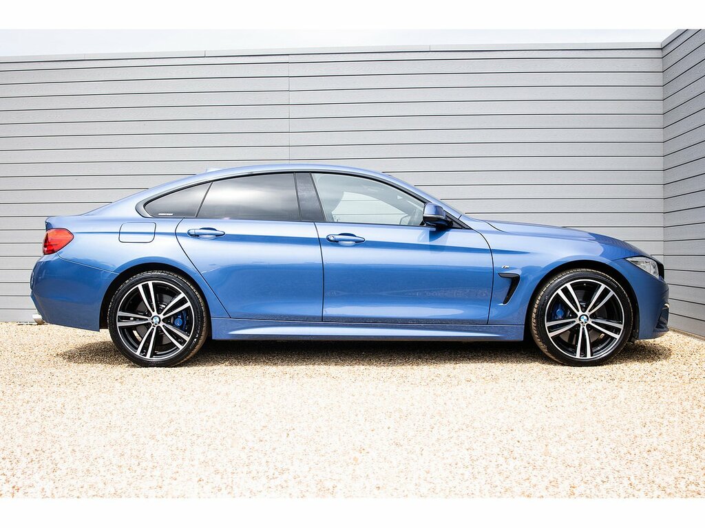 BMW 4 Series Gran Coupe 435D M Sport Blue #6