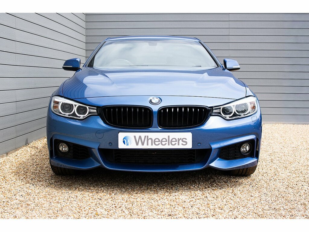 BMW 4 Series Gran Coupe 435D M Sport Blue #4
