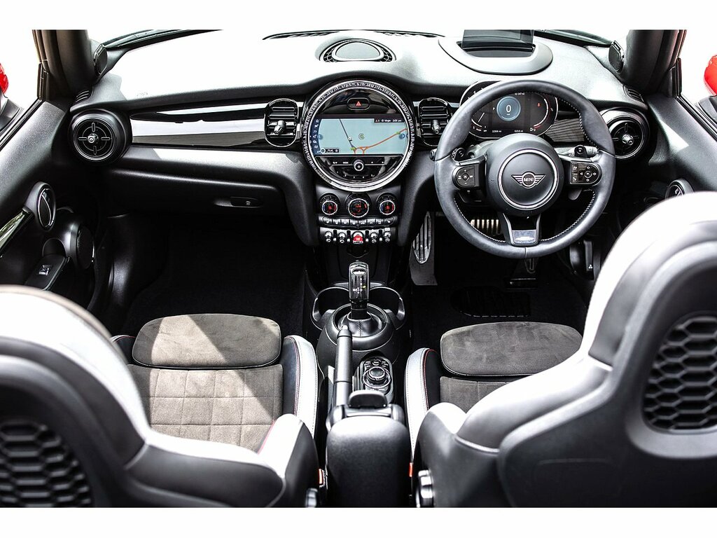 Mini Convertible John Cooper Works White #2