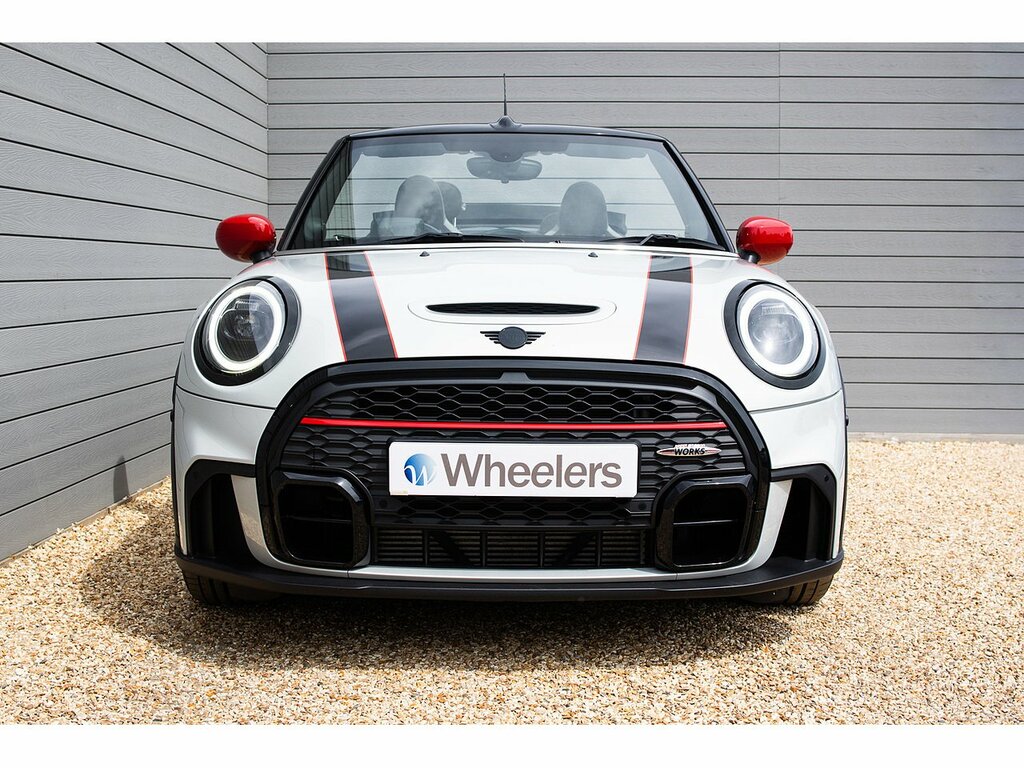 Mini Convertible John Cooper Works White #4
