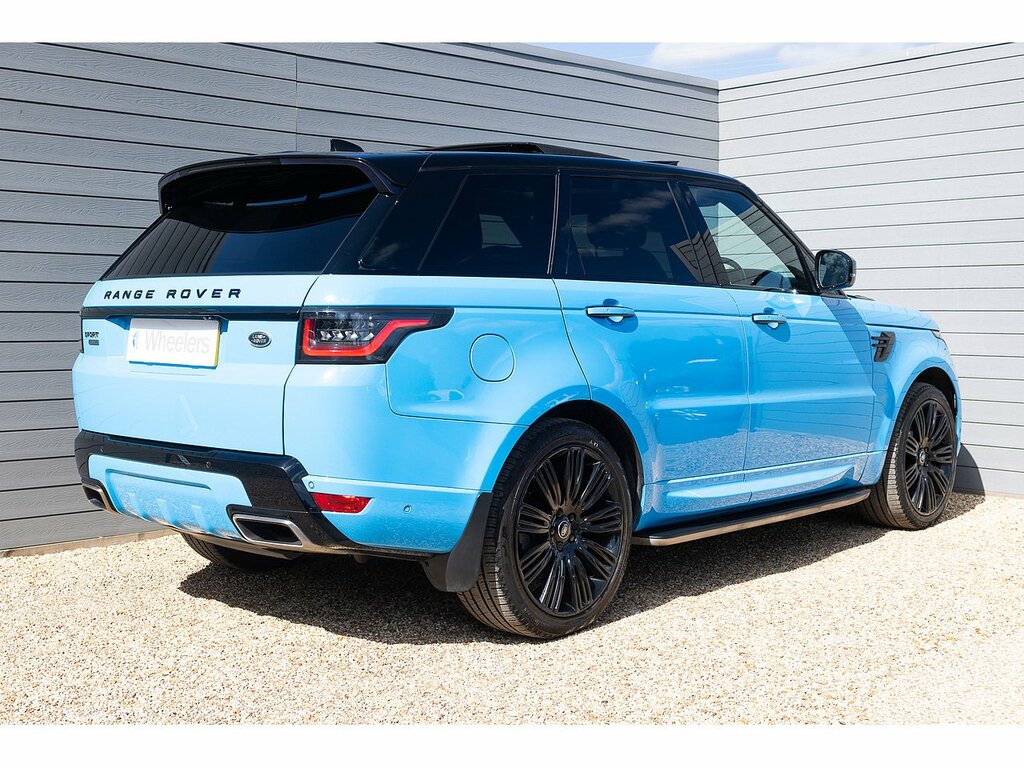 Land Rover Range Rover Sport Sd V6 Dynamic LL19BOV Blue #3