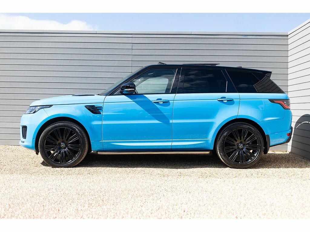 Land Rover Range Rover Sport Sd V6 Dynamic LL19BOV Blue #5