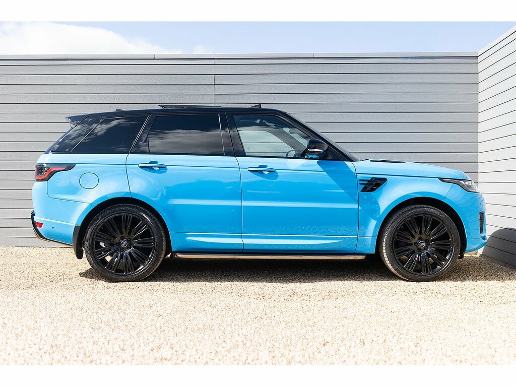 Land Rover Range Rover Sport Sd V6 Dynamic LL19BOV Blue #6