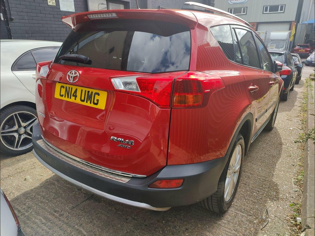 Toyota Rav 4 2.2 D-cat Invincible 4Wd Euro 5 Red #3