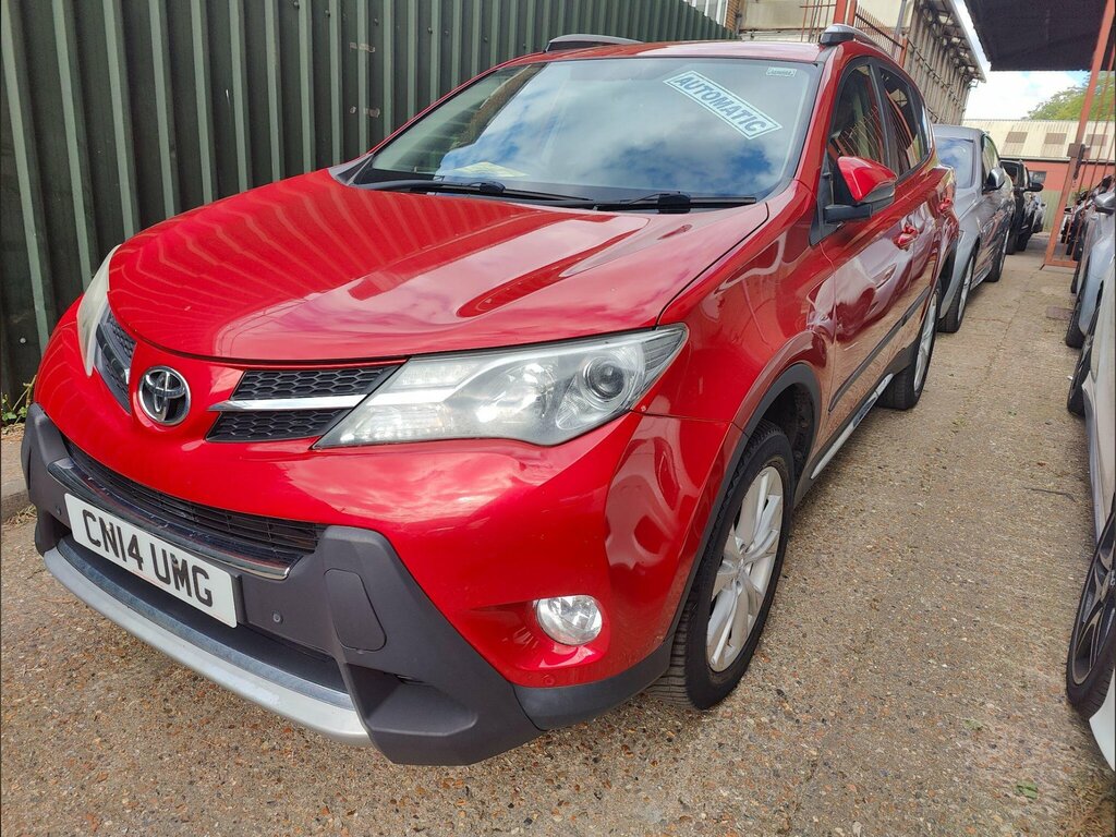 Toyota Rav 4 2.2 D-cat Invincible 4Wd Euro 5 Red #2