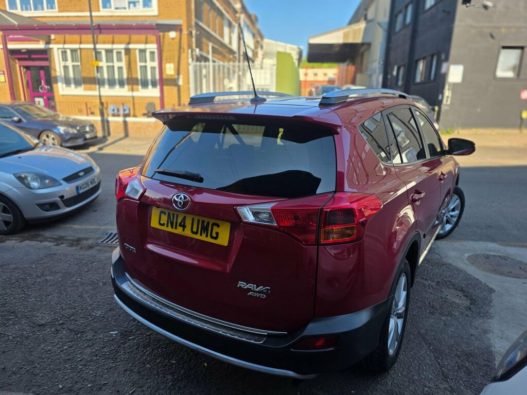 Toyota Rav 4 2.2 D-cat Invincible 4Wd Euro 5 Red #2