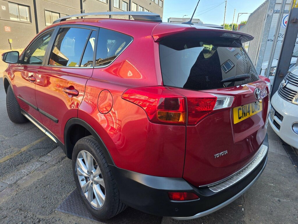 Toyota Rav 4 2.2 D-cat Invincible 4Wd Euro 5 Red #4