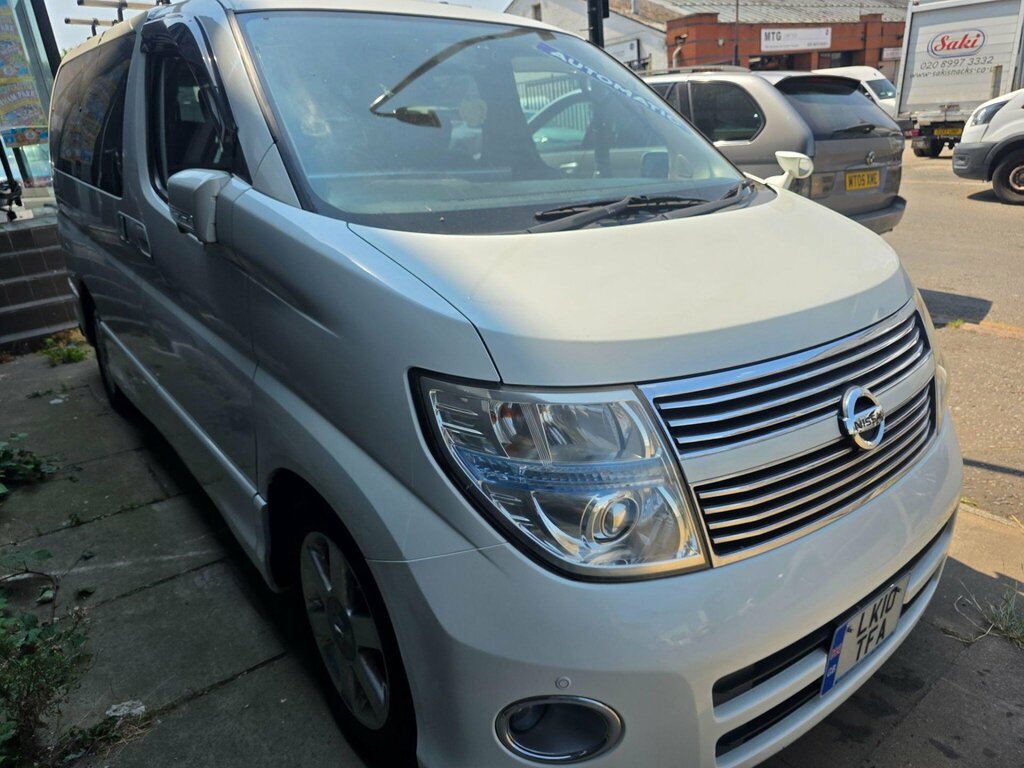 Nissan Elgrand Highway Star White Edn White #3
