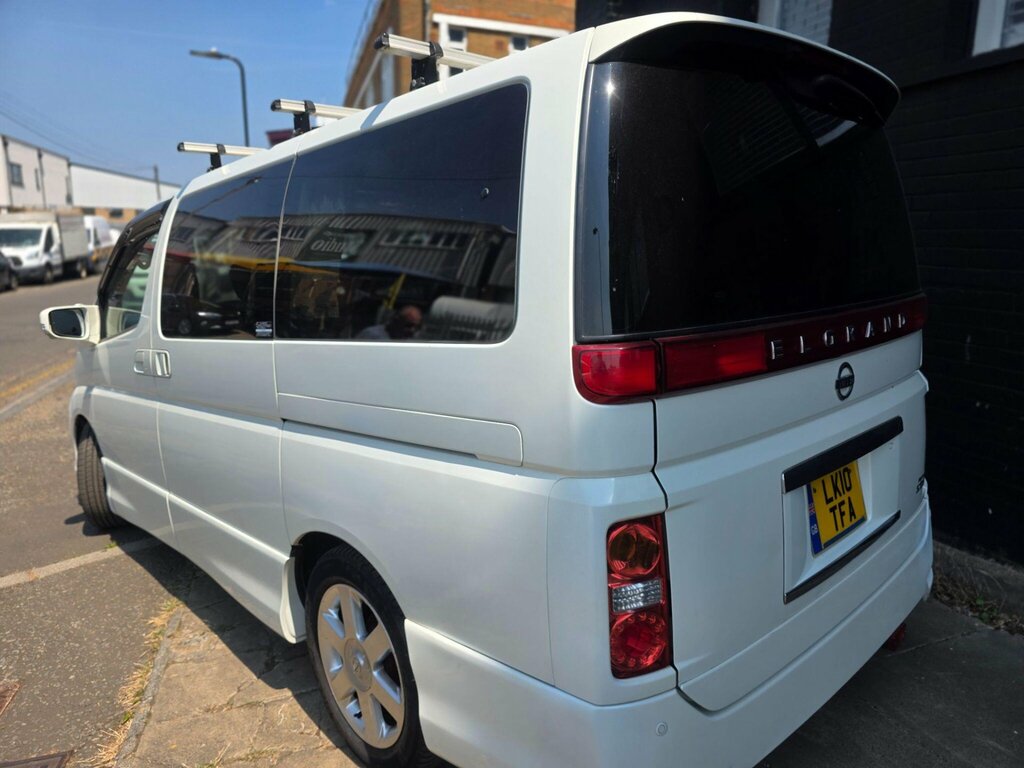Nissan Elgrand Highway Star White Edn White #6