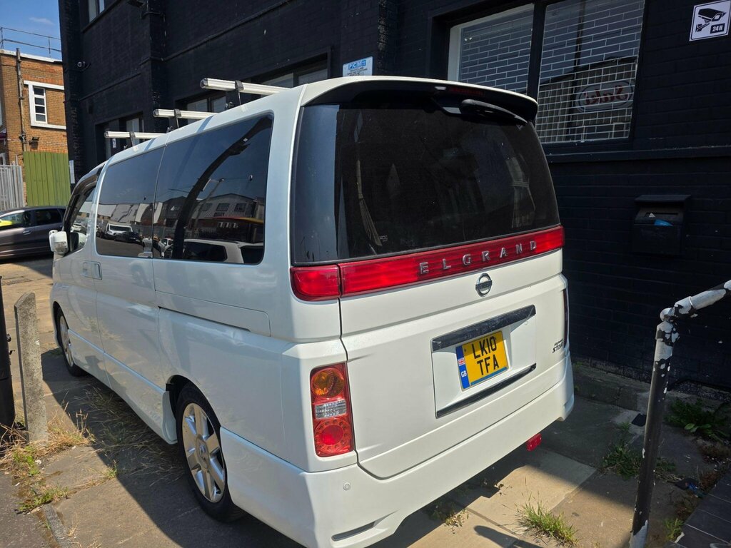 Nissan Elgrand Highway Star White Edn White #5