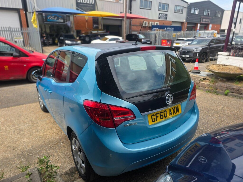 Vauxhall Meriva 1.4 16V S Euro 5 Blue #4
