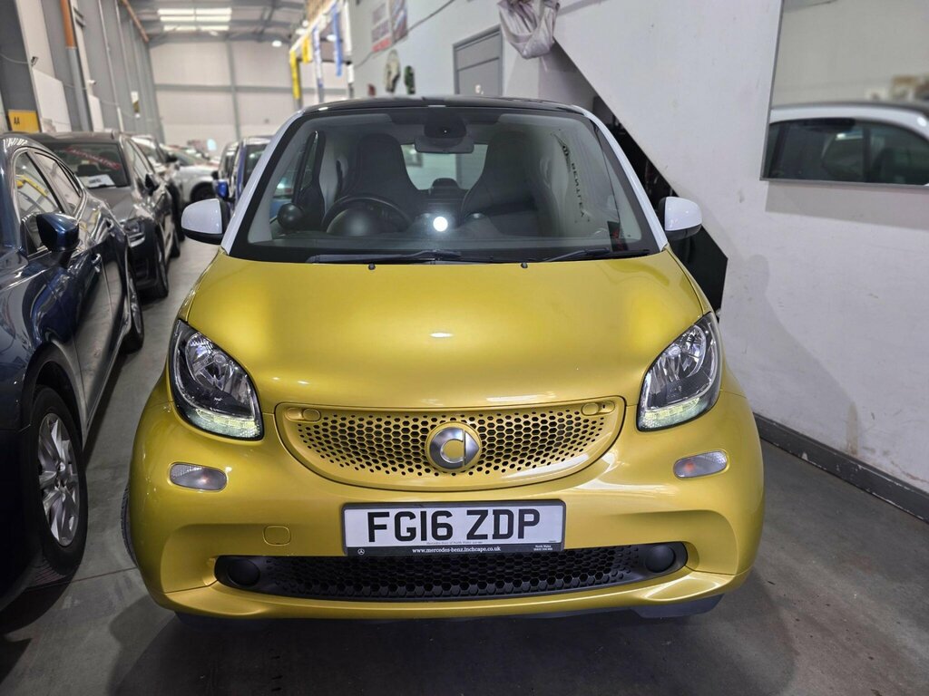 Smart Fortwo 1.0 Prime Premium Twinamic Euro 6 Ss FG16ZDP Yellow #3