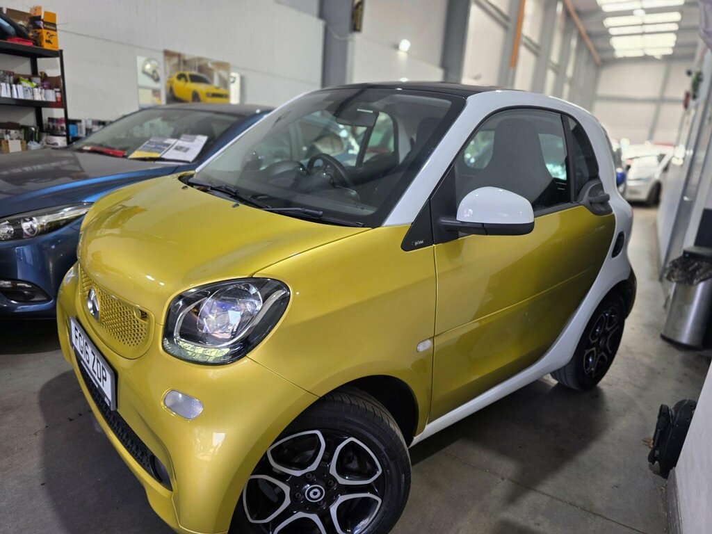 Smart Fortwo 1.0 Prime Premium Twinamic Euro 6 Ss Yellow