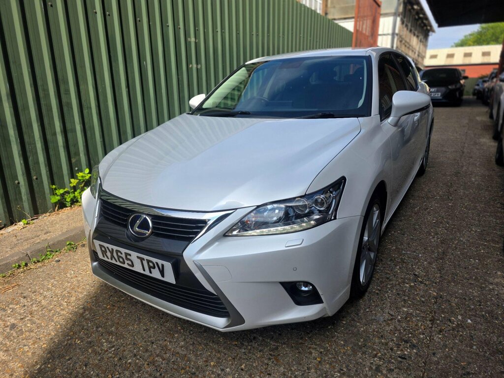 Lexus CT 1.8 200H Premier Cvt Euro 6 Ss White #5