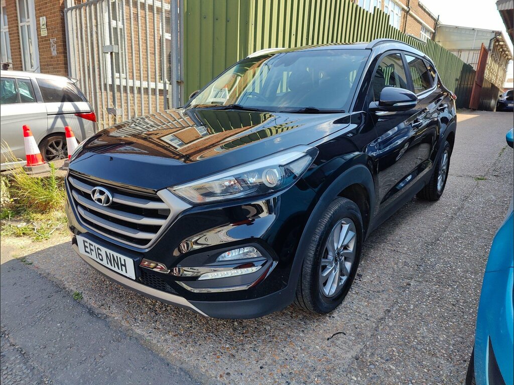 Hyundai Tucson 1.6 Gdi Blue Drive Se Euro 6 Ss Black #3