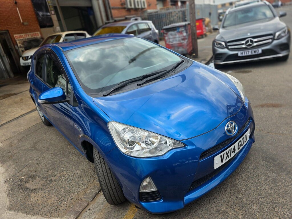 Toyota Aqua Hatchback Blue #3