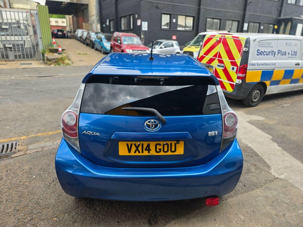 Toyota Aqua Hatchback Blue #6