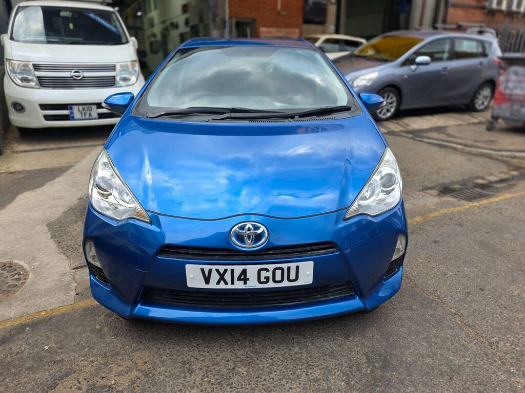Toyota Aqua Hatchback Blue #4