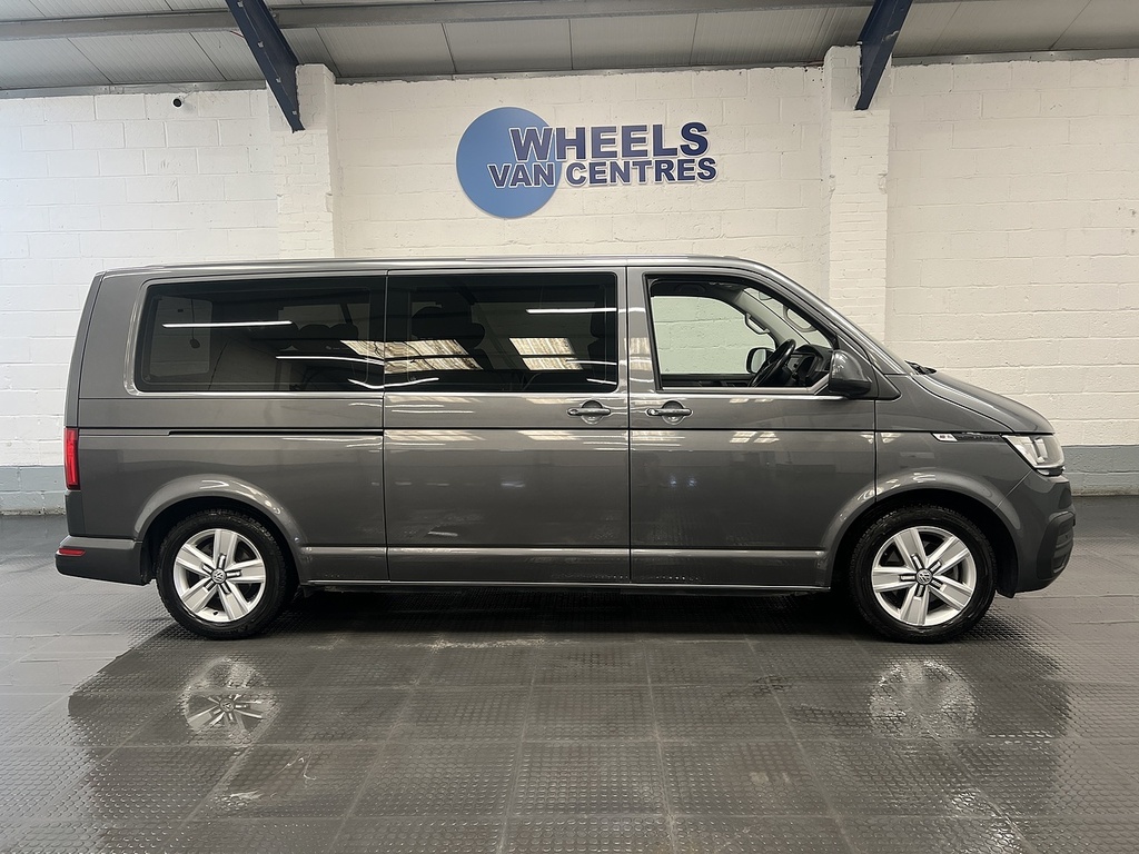 Volkswagen Transporter Shuttle Transporter Shuttle 2.0 Tdi Se Dsg Lwb Euro 6 Ss OV21KMK Grey #6