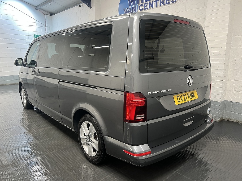 Volkswagen Transporter Shuttle Transporter Shuttle 2.0 Tdi Se Dsg Lwb Euro 6 Ss OV21KMK Grey #3
