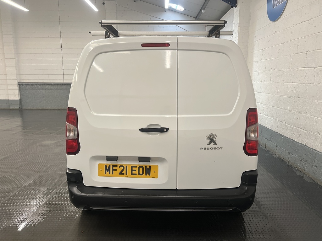 Peugeot Partner 1.5 Bluehdi 1000 Professional Standard Panel Van 5 MF21EOW White #4