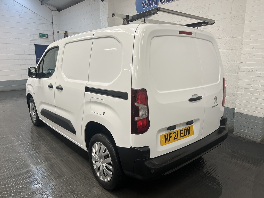 Peugeot Partner 1.5 Bluehdi 1000 Professional Standard Panel Van 5 MF21EOW White #3