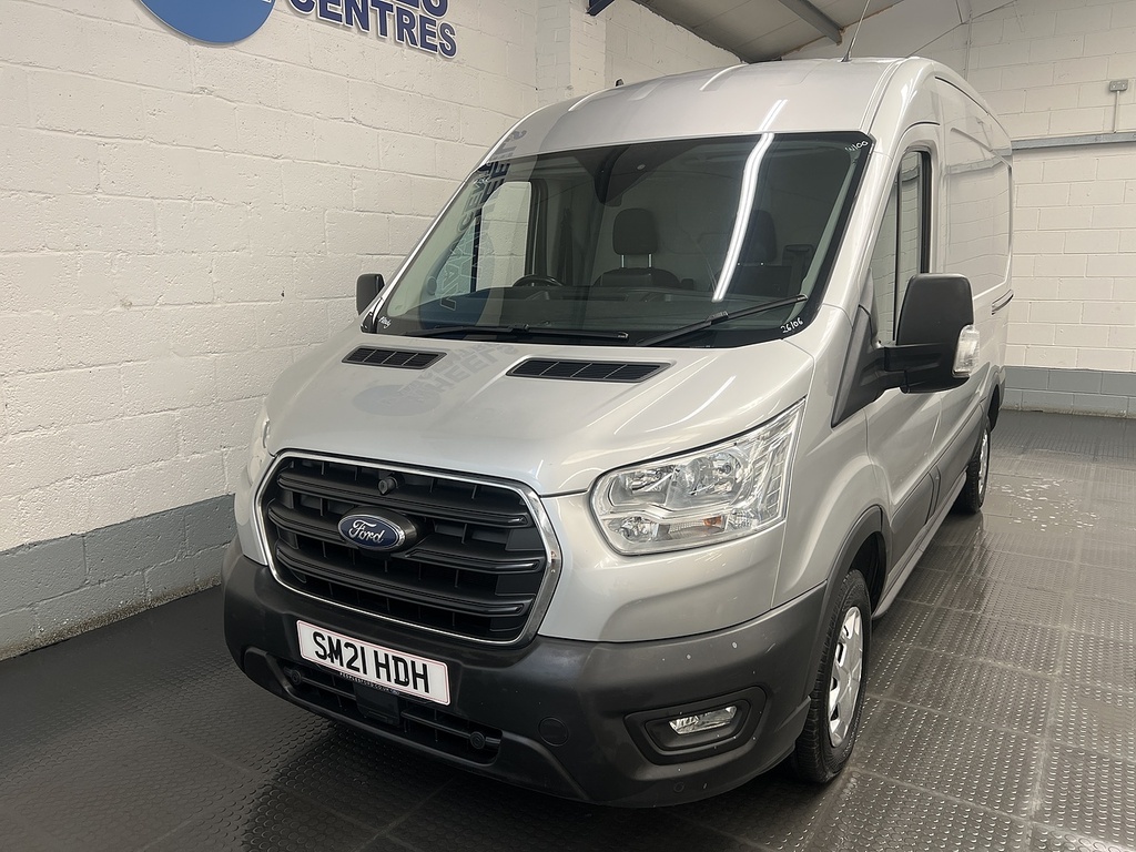 Ford Transit Custom 2.0 290 Ecoblue Trend Panel Van SM21HDH Silver
