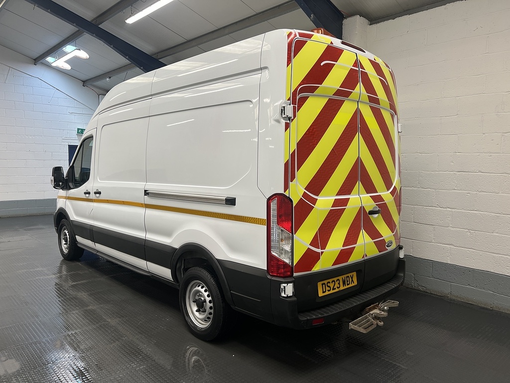 Ford Transit Custom 2.0 350 Ecoblue Leader Panel Van DS23WDX White #3