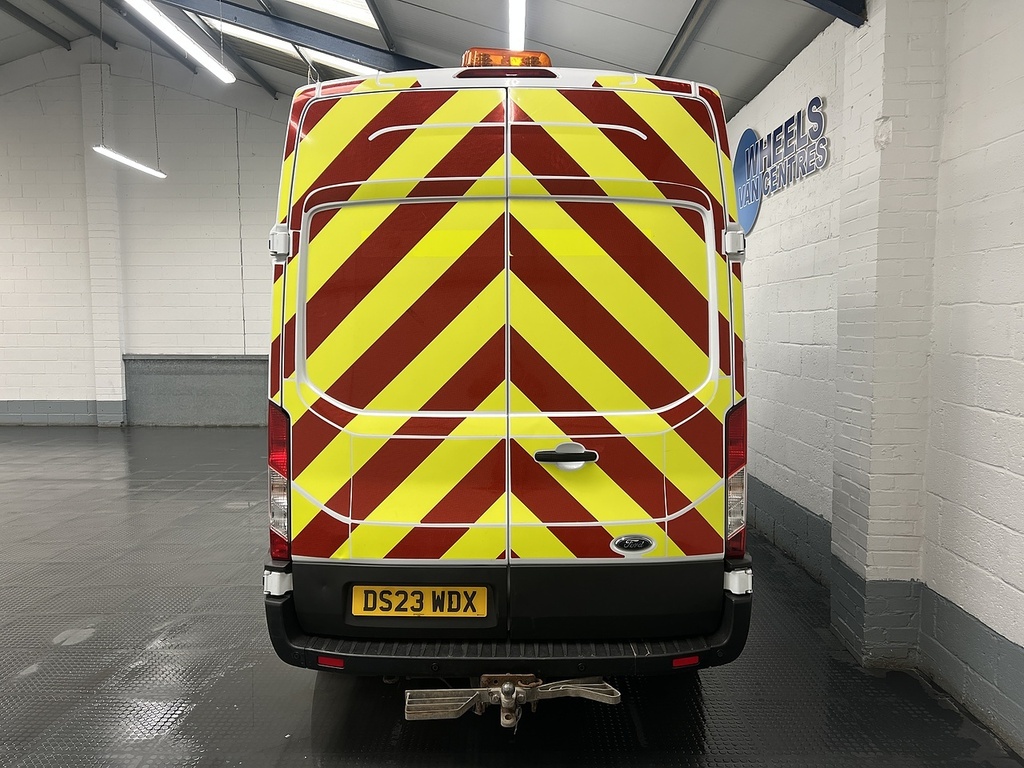 Ford Transit Custom 2.0 350 Ecoblue Leader Panel Van DS23WDX White #6