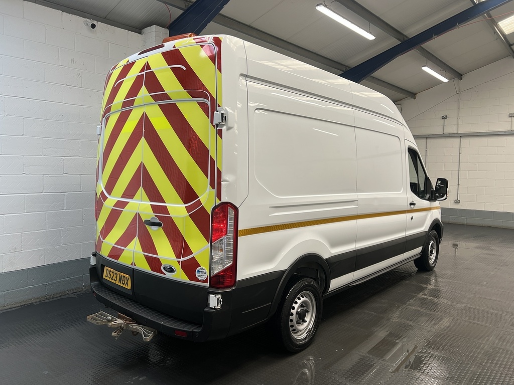 Ford Transit Custom 2.0 350 Ecoblue Leader Panel Van DS23WDX White #5