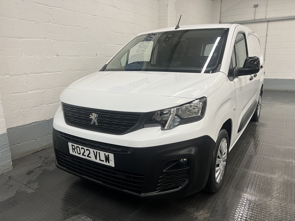 Peugeot Partner 1.5 Bhdi 100 850 Professional Premium Long Crew C White