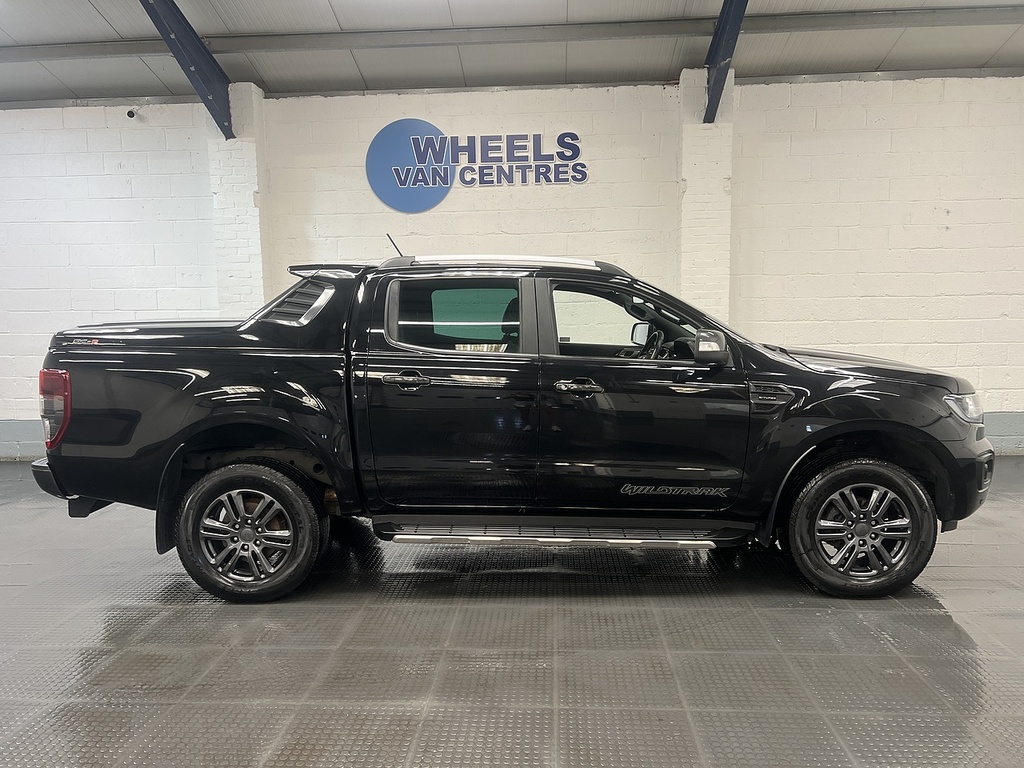 Ford Ranger 2.0 Ecoblue Wildtrak Pickup Double Cab YY72FHT Black #6