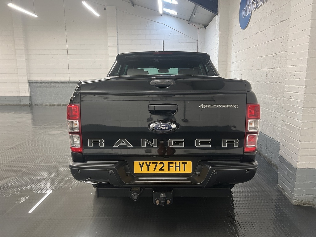Ford Ranger 2.0 Ecoblue Wildtrak Pickup Double Cab YY72FHT Black #4