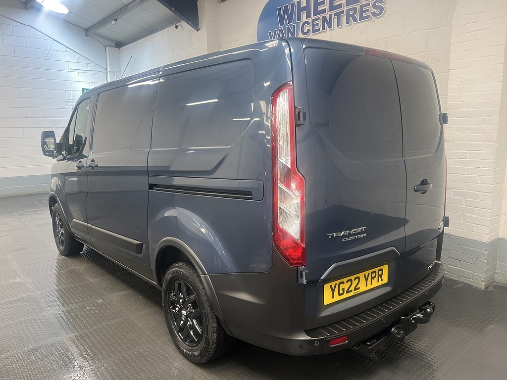 Ford Transit Custom 2.0 300 Ecoblue Trail Panel Van YG22YPR Blue #3