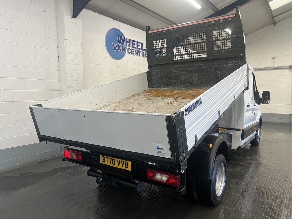Ford Transit Custom 350 Ecoblue Leader Utility Cab Drw Tipper BT70VVH White #5