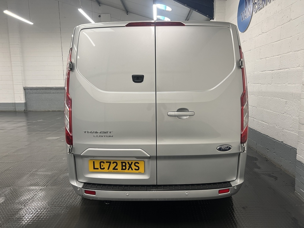 Ford Transit Custom 2.0 320 Ecoblue Limited Crew Van Double Cab Di LC72BXS Silver #4