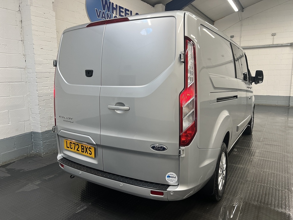 Ford Transit Custom 2.0 320 Ecoblue Limited Crew Van Double Cab Di LC72BXS Silver #5