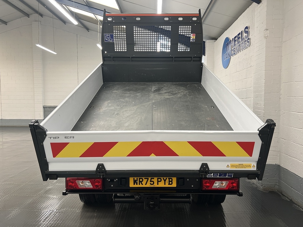 Ford Transit Custom 2.0 350 Ecoblue Leader Tipper Double Cab Diese WR75PYB White #4