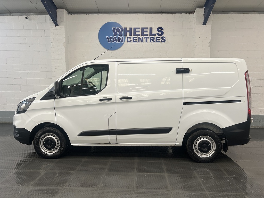 Ford Transit Custom 2.0 300 Ecoblue Leader Panel Van EK21LPF White #2