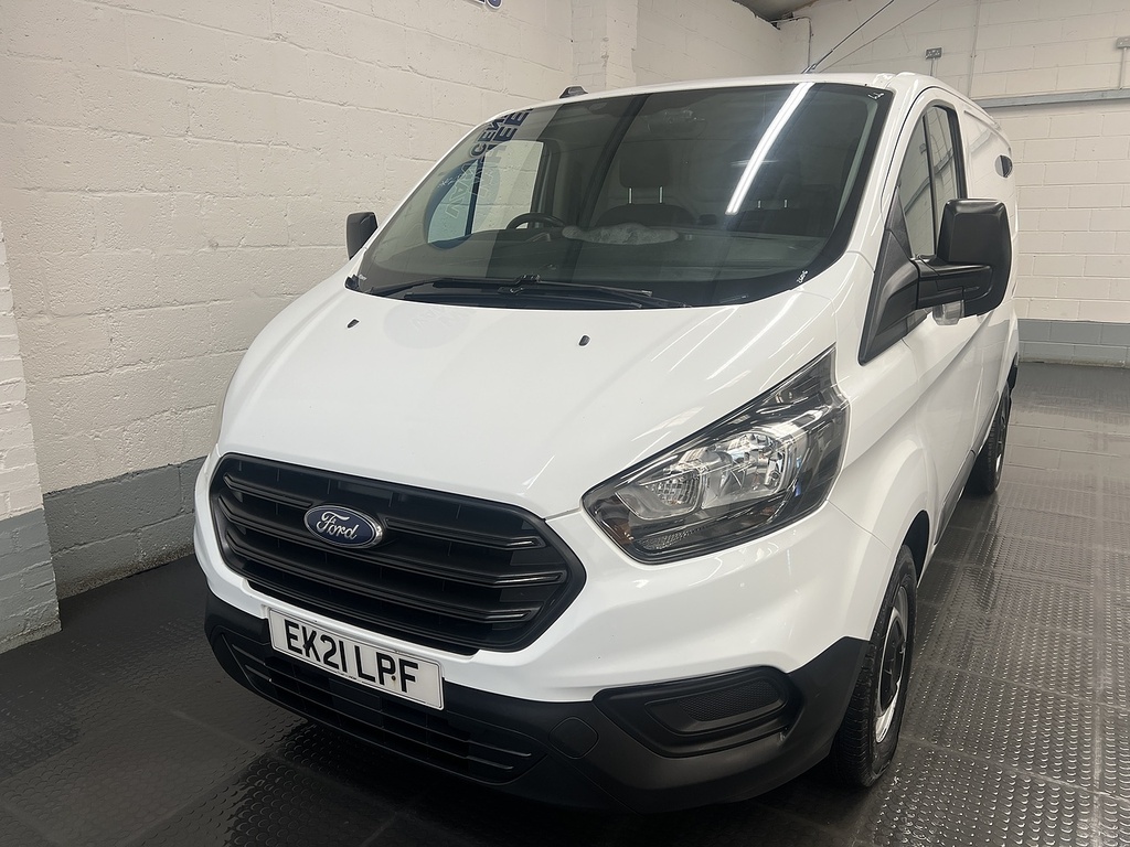 Ford Transit Custom 2.0 300 Ecoblue Leader Panel Van EK21LPF White
